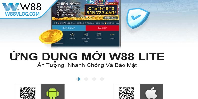 Hướng dẫn tải app W88 cho điện thoại